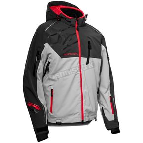 Charcoal/Silver/Red Flex Jacket