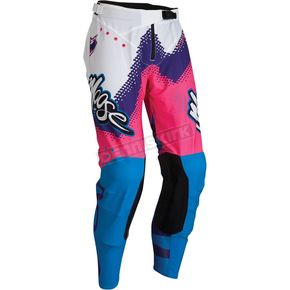 Pink/Blue/Purple Agroid Pants