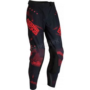 Red/Black Agroid Pants