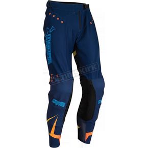 Navy/Orange Agroid Pants