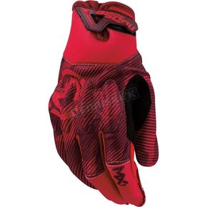 Red/Black MX1 Gloves