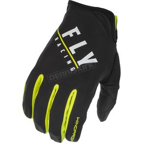 Black/Hi-Vis Windproof Gloves