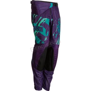 Youth Purple/Teal Agroid Pants