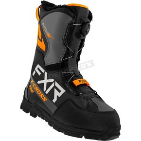 Black/Orange X-Cross Pro Boa Boots