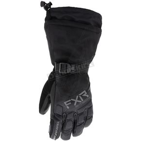 Black Transfer E-Tech Gauntlet Gloves