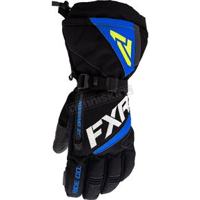 Black/Blue/Hi-Vis Fuel Gloves