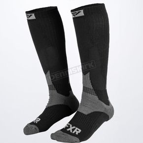Black/Charcoal Boost Performance Socks