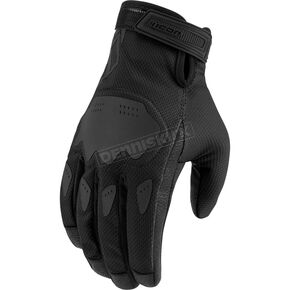Black Hooligan CE Gloves