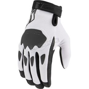 White Hooligan CE Gloves