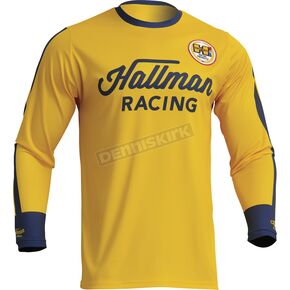 Lemon/Navy Differ Roosted Jersey 