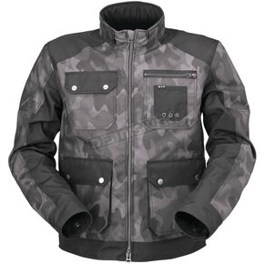 Gray/Black Camo Jacket