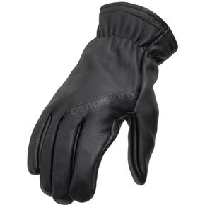 Black Persuit Leather Gloves