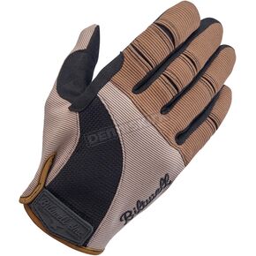 Coyote/Black Moto Gloves