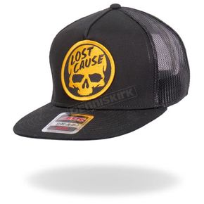 Black Lost Cause Snapback Hat