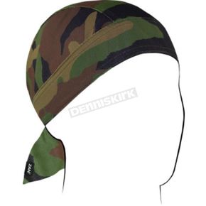 Woodland Camo Flydanna® Micro-Mesh Polyester Headwrap