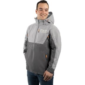 Grey/Charcoal Adventure Tri-Laminate Jacket