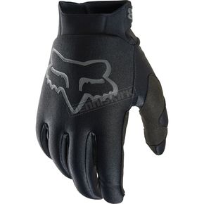 Black Defend Thermo Off Road Gloves