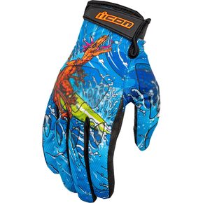 Blue Hooligan™ Dino Fury Gloves