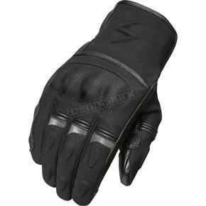 Black Tempest Short Gloves