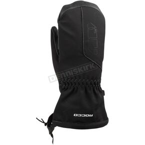 Youth Black Rocco Gauntlet Mittens