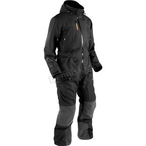 Black Elevation One-Piece Insulated Snowmobile Suit