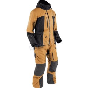 Camel/Black Elevation One-Piece Insulated Snowmobile Suit