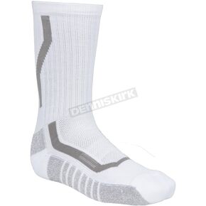 White Crew Socks