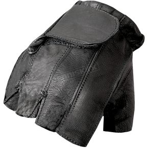 Naked Leather Fingerless Gloves