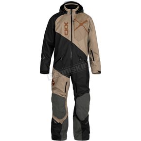 Black/Timber Wolf Elevation Zero One-Piece Non-Insulated Snowmobile Suit