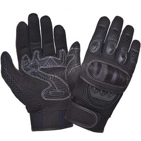 Black Textile Gloves