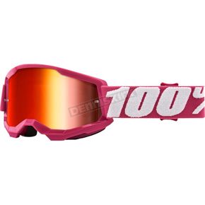 Youth Strata 2 Fletcher Goggles w/Red Mirror Lens 