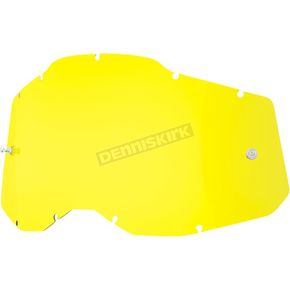 Replacement  Yellow Lens for Accuri 2/Racecraft 2/Strata 2 Goggles