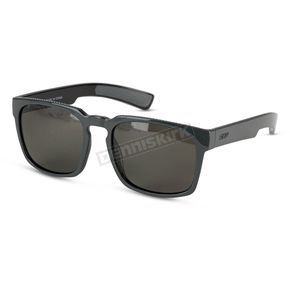 Gloss Stealth Seven Threes Sunglasses w/Polarized Smoke Lens