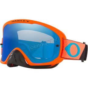 Orange/Black Heritage B1B O-Frame 2.0 Pro MX Goggles w/Black Ice Iridium Lens