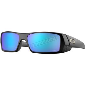 Matte Black Gascan Sunglasses w/Prizm Sapphire Polarized Lens