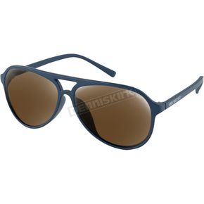 Matte Navy Maverick Sunglasses