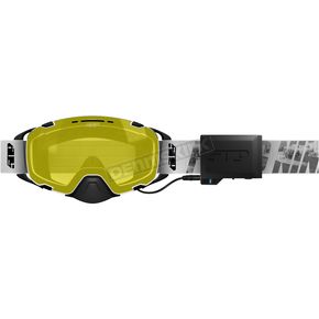 Whiteout Aviator 2.0 Ignite S1 Heated Goggles w/Polarized Yellow Tint Lens