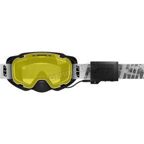 Whiteout Aviator 2.0 XL Ignite S1 Flow Heated Goggles w/Polarized Yellow Tint Lens