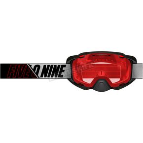 Racing Red Aviator 2.0 XL Goggles w/Red Mirror Smoke Tint Lens