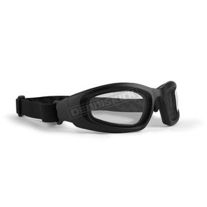 Black Goggle w/Clear Lens