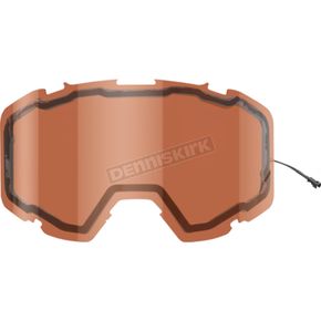 Amber Maverick Electric Goggles Heated Dual Lens
