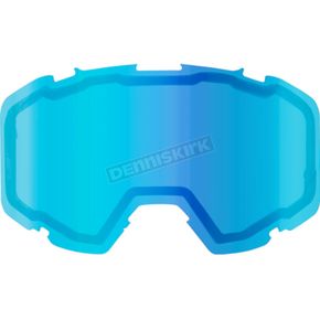 Youth Blue w/Ice Finish Maverick Goggle Dual Lens