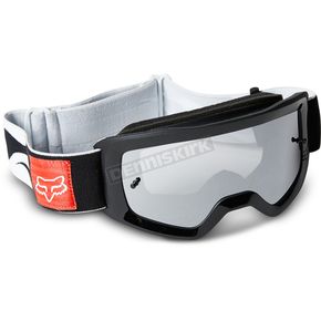 Youth Red/Black/White Main Drive Goggles w/Silver Mirror Lens