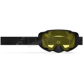 Black Aviator 2.0 XL Fuzion Goggles w/Fuzion Light Yellow HCS Tint Lens 