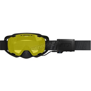 Black Aviator 2.0 XL Ignite S1 Goggles w/Yellow Tint Lens 