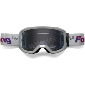 Steel Grey Main Statk Goggles w/Smoke Lens