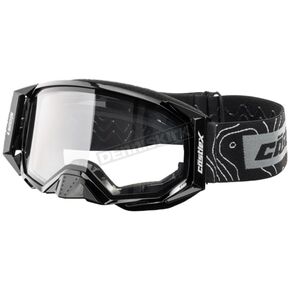 Black Stage II OTG Snow Goggles w/Clear Lens