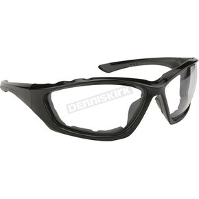 Black Sunglasses w/Clear Lens