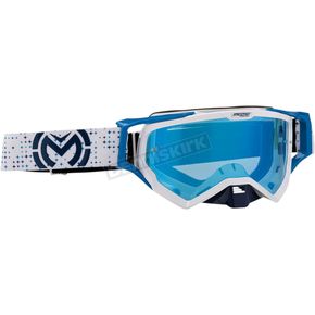White/BlueXCR Pro Star Goggles