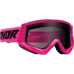 Flo Pink Combat Racer Sand Goggle 